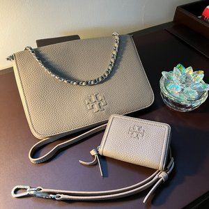 Tory Burch purse and wallet.